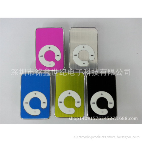 New screen clips-free aluminum surfaces c-key card MP3 MP3 player, sport MP3